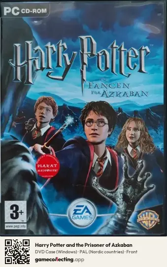 Harry Potter and the Prisoner of Azkaban Computer, Nordic countries box front
