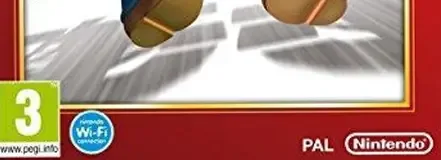 Mario Kart Wii, the PEGI square on its front