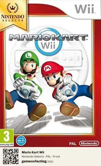 Mario Kart Wii Nintendo Wii, PAL box front