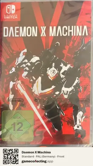Daemon X Machina Nintendo Switch, Germany box front