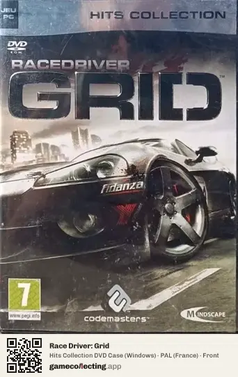 Race Driver: Grid Computer, France box front