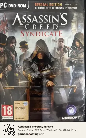 Assassin's Creed Syndicate Computer, Italy box front