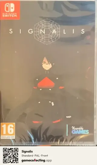 Signalis Nintendo Switch, PAL box front