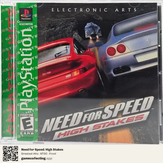 Need for Speed: High Stakes PlayStation, NTSC box front