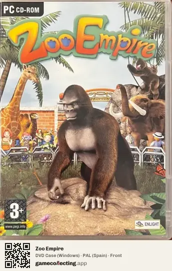 Zoo Empire Computer, Spain box front