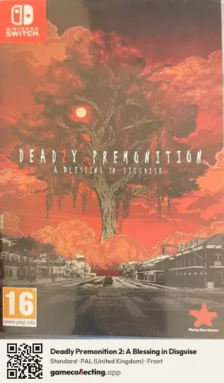 Deadly Premonition 2: A Blessing in Disguise Nintendo Switch, United Kingdom box front