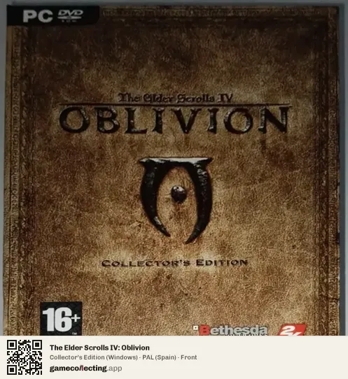 The Elder Scrolls IV: Oblivion Computer, Spain box front