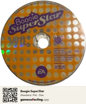 Boogie SuperStar Nintendo Wii, PAL disc