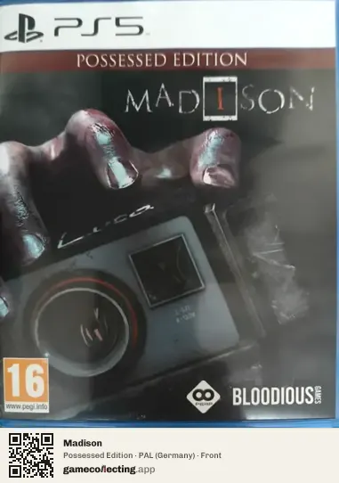 Madison PlayStation 5, Germany box front
