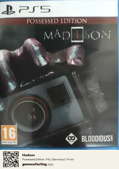 Madison PlayStation 5, Germany box front