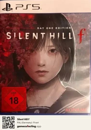 Silent Hill f PlayStation 5, Germany box front