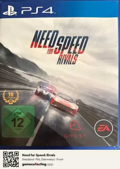 Need for Speed: Rivals PlayStation 4, Germany box front