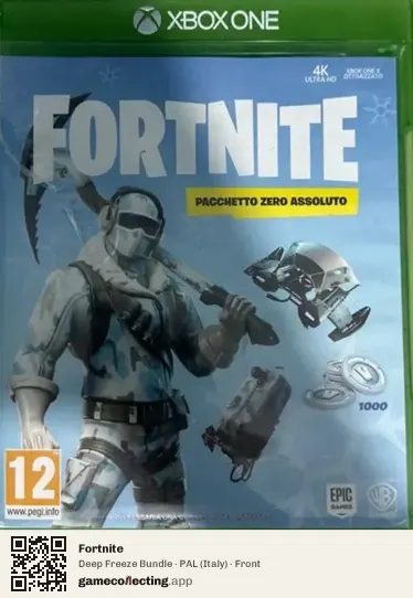 Fortnite Xbox One, Italy box front