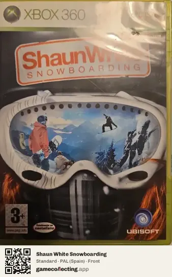 Shaun White Snowboarding Xbox 360, Spain box front