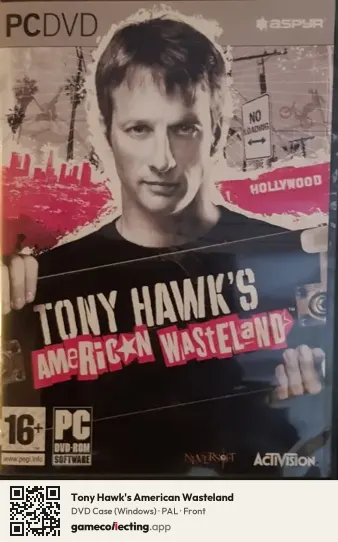 Tony Hawk's American Wasteland Computer, PAL box front
