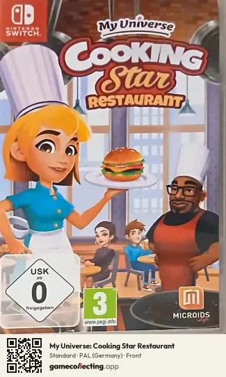 My Universe: Cooking Star Restaurant Nintendo Switch, Germany box front