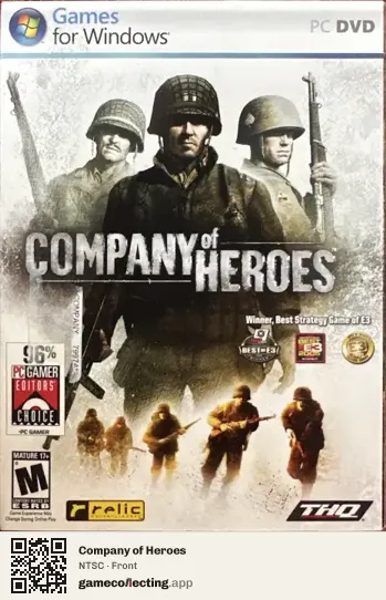 Company of Heroes Computer, NTSC box front