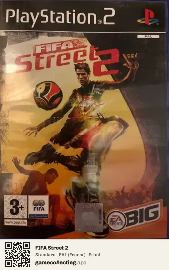 FIFA Street 2 PlayStation 2, France box front