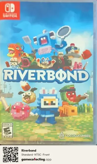 Riverbond Nintendo Switch, NTSC box front