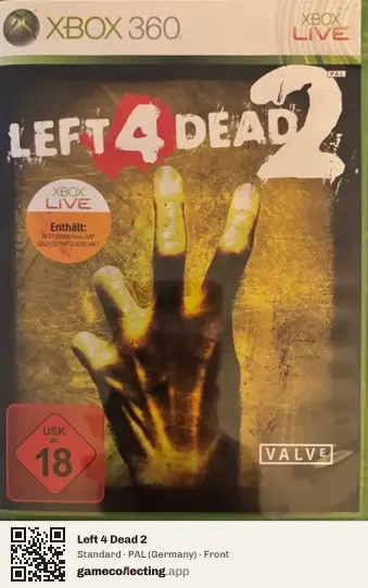 Left 4 Dead 2 Xbox 360, Germany box front
