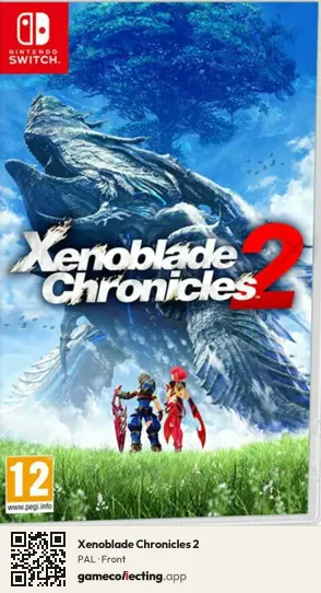 Xenoblade Chronicles 2 Nintendo Switch, PAL box front