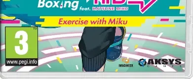 Fitness Boxing feat. Hatsune Miku, the PEGI square on its front