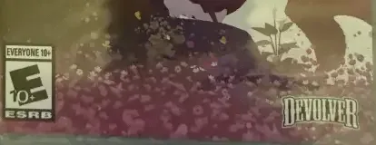 Neva, the ESRB box on its front