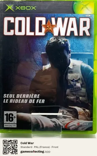 Cold War Xbox, France box front
