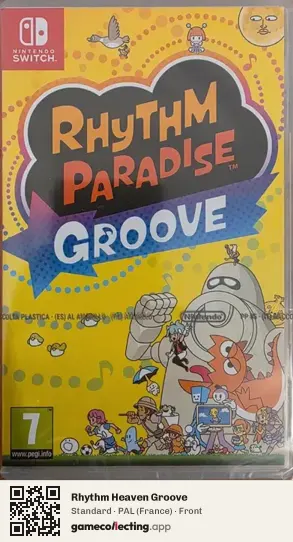 Rhythm Heaven Groove Nintendo Switch, France box front