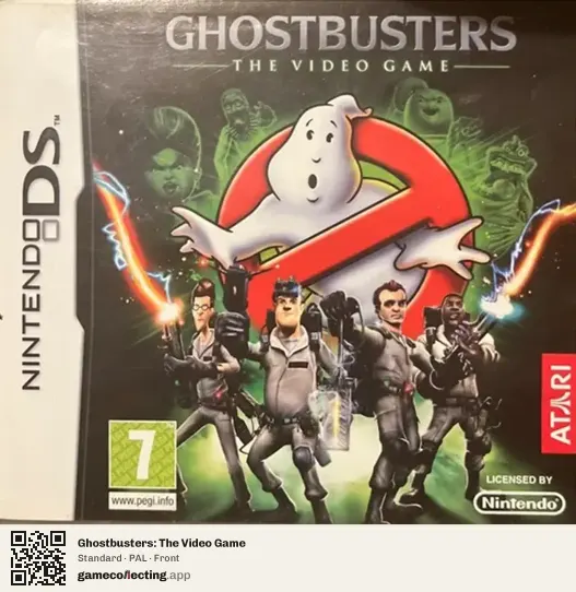 Ghostbusters: The Video Game Nintendo DS, PAL box front