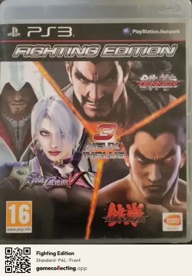 Fighting Edition PlayStation 3, PAL box front