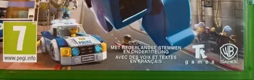LEGO City Undercover, the PEGI square on its front