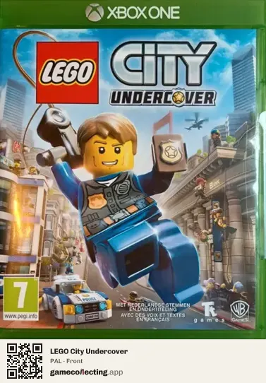 LEGO City Undercover Xbox One, PAL box front