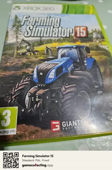 Farming Simulator 15 Xbox 360, PAL box front