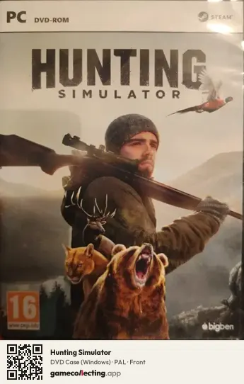 Hunting Simulator Computer, PAL box front