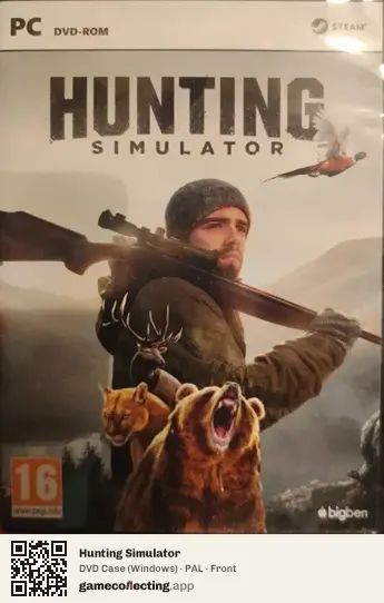 Hunting Simulator Computer, PAL box front
