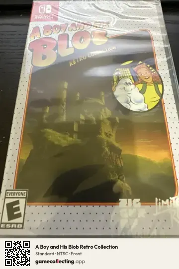 A Boy and His Blob Retro Collection Nintendo Switch, NTSC box front