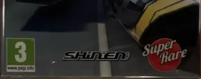 Fast RMX, the PEGI square on its front