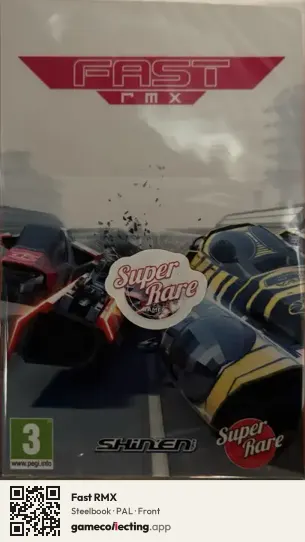 Fast RMX Nintendo Switch, PAL box front
