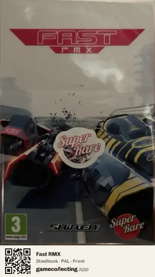 Fast RMX Nintendo Switch, PAL box front