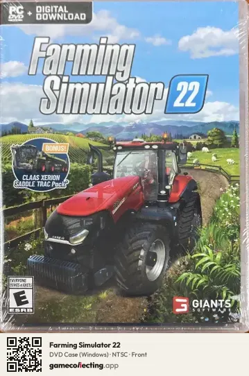 Farming Simulator 22 Computer, NTSC box front