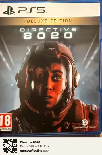 Directive 8020 PlayStation 5, PAL box front
