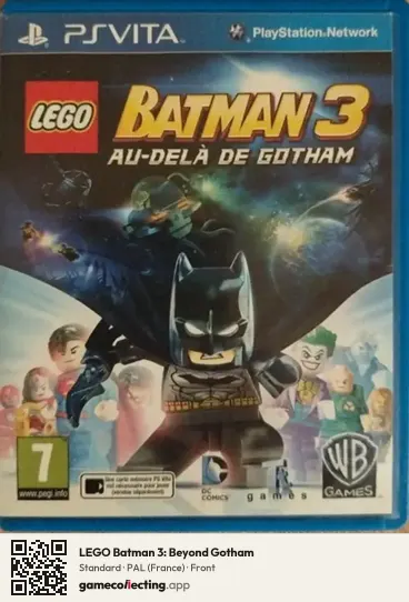 LEGO Batman 3: Beyond Gotham PlayStation Vita, France box front