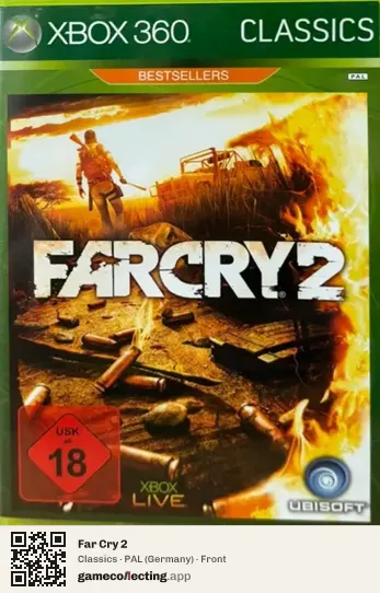 Far Cry 2 Xbox 360, Germany box front