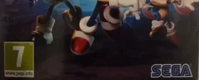 Sonic Forces, the PEGI square on its front