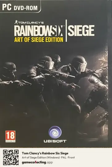 Tom Clancy's Rainbow Six Siege Computer, PAL box front