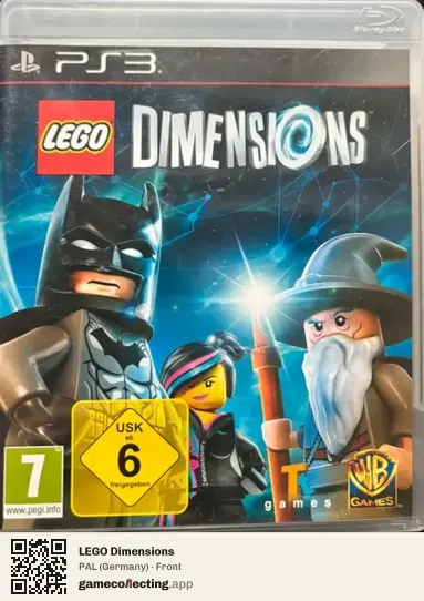 LEGO Dimensions PlayStation 3, Germany box front