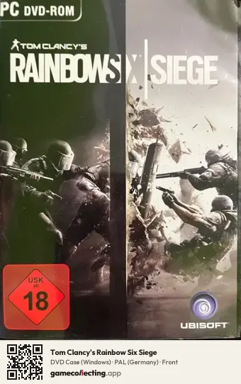 Tom Clancy's Rainbow Six Siege Computer, Germany box front