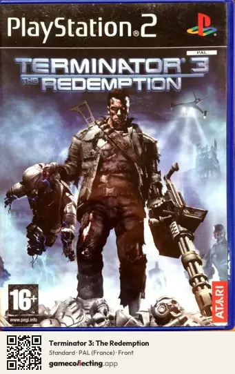 Terminator 3: The Redemption PlayStation 2, France box front