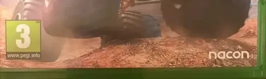 Monster Truck Championship, the PEGI square on its front